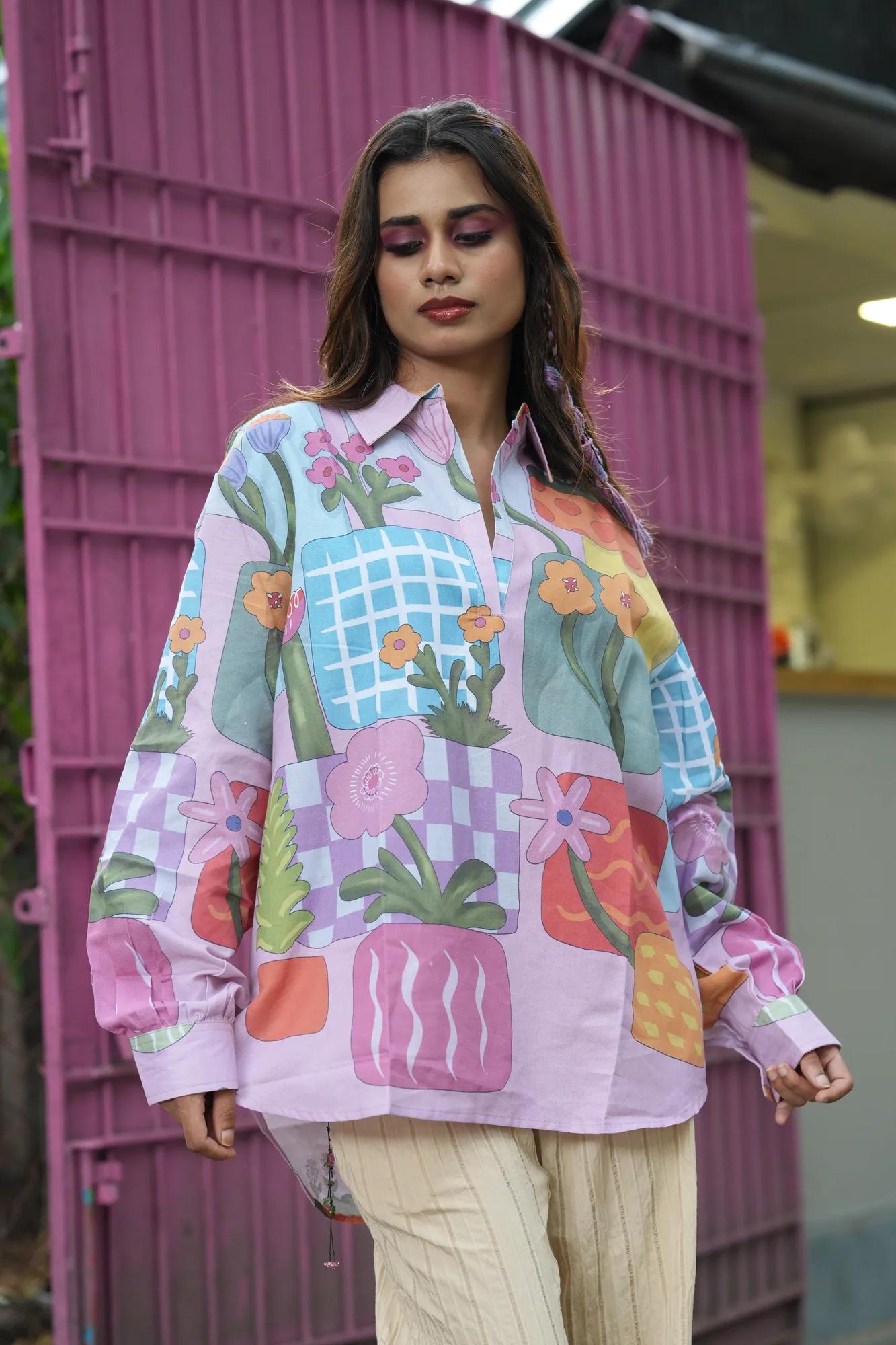 Pastel Patchwork Shirt